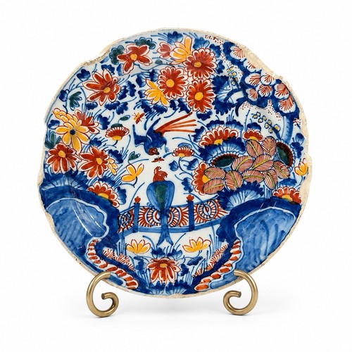 Grande assiette ancienne - , en