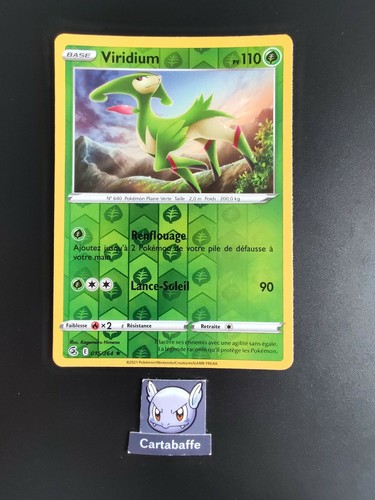 Carte pokémon viridium - carte,