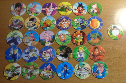 Pogs dbz 20 010 lot - pogs, de