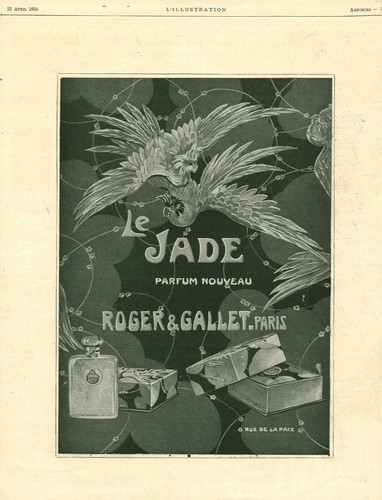 Publicité ancienne parfum - , le