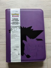 Ultra PRO Pokémon Gengar Pro Binder Ectoplasma 360 cartes classeur album
