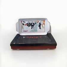 Plat À Gateau Céramique Maxim’s Élégance Vintage