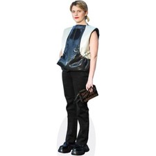 Zaho De Sagazan (Black Outfit) Silhouette en carton Grandeur Nature