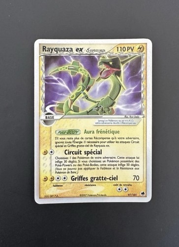 Nintendo rayquaza 101 - rayquaza, ex