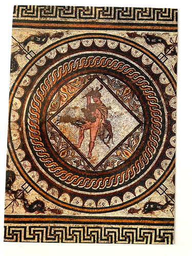 Carte postale mosaïque des - mosaïque,