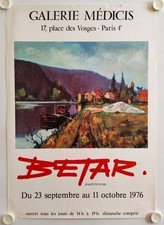 Affiche BETAR 1976 Exposition