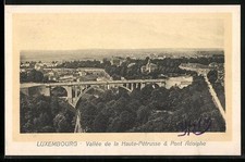 CPA Luxembourg, Vallee de la Haute-Petrusse & Pont Adolphe 