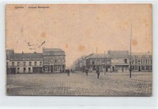 France - CARVIN (62) La place du marché lors de l'occupation allemagne - Maison
