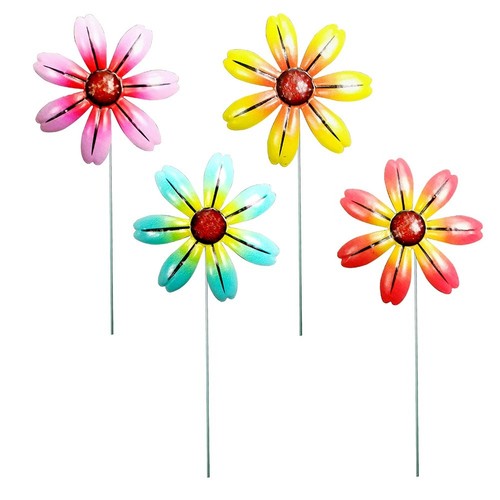 Métal fleur piquet art - métal,