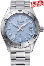 Montre ORIENT RA-AC0Q12L pour Homme Bleu clair en Acier
