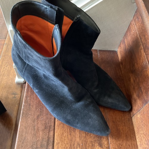 Santoni suede ankle boots - suede,