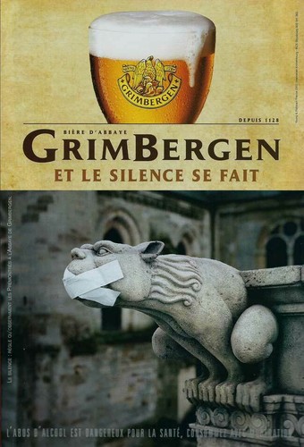Publicité papier bière - publicité,