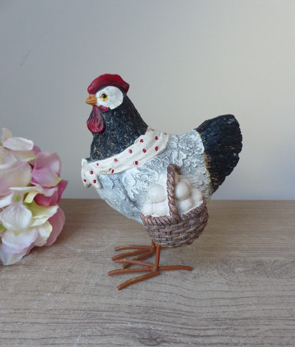 Poule vintage pâques avec - poule,