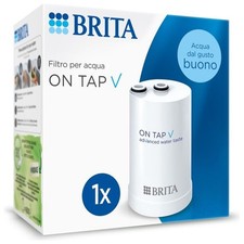 Brita Filtro ON TAP V, 1 filtro (4 mesi) - Riduce piccole particelle, metalli e 