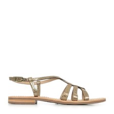 Sandales Nu Pieds Les Tropéziennes by M Belarbi femme Hemily Argent Cuir A