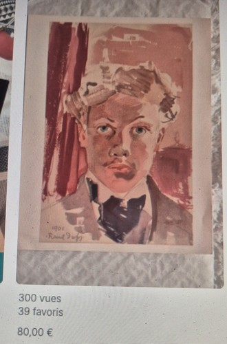 Raoul dufy hommage à - hommage,