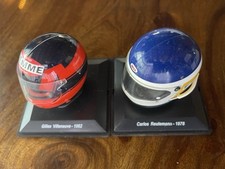 LOT 2 CASQUE MINIATURE F1