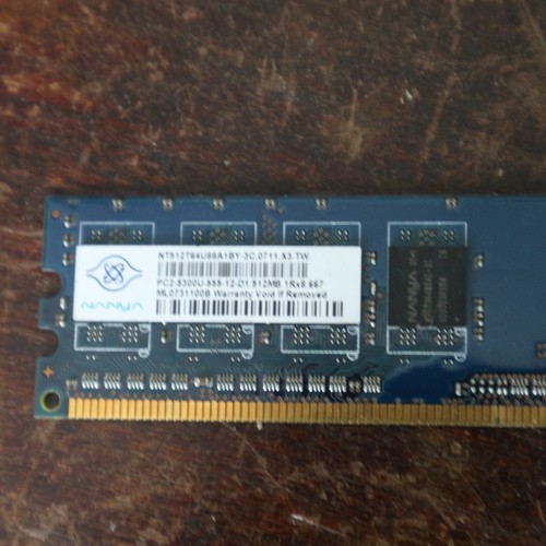 Barrette ram memoire - ram, nanya