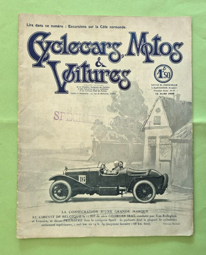 Cyclecars motos voitures - ,, /