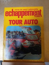 ECHAPPEMENT  49 novembre 72 tour auto, essai Rally 2, Dauphine Proto, Carrera2L7