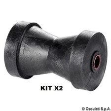 Rouleau Central 130 MM Noir