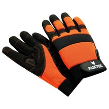 Gants de travail jardinage protection sécurité polyester velcro - S jusqu'à XXL