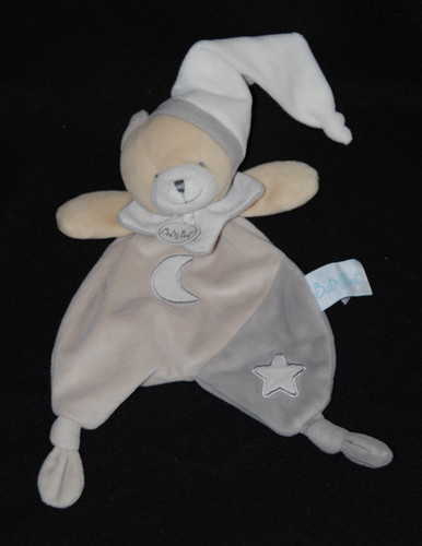 Doudou plat ours baby - ours,