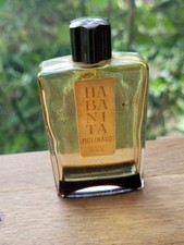 Vintage Flacon de Parfum Habanita de Molinard . Fond de son jus 