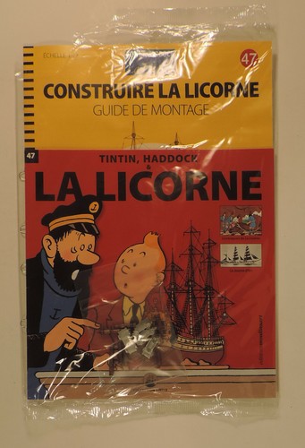Tintin construire licorne - construire, la