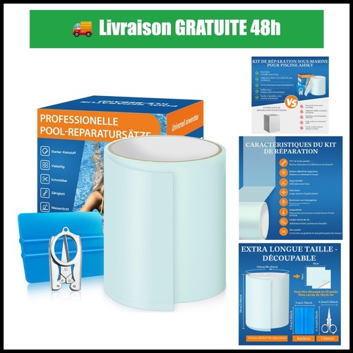 Rustine piscine pvc 10cm - piscine,