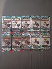 LOT DE 10 BOOSTER ECHANTILLON PACK LOISIR POKEMON NEUF AVENTURE ENSEMBLE EV 9