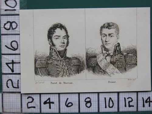 C1820 antique imprimé poret - c1820,
