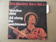 DISQUE 45 TOURS  DE JIMI HENDRIX VOL 6 AVEC LANGUETTE