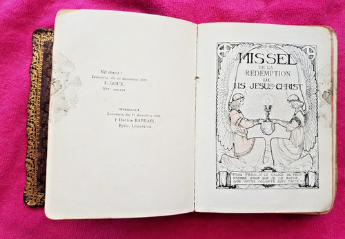 Livre ancien - ​ancien, messe