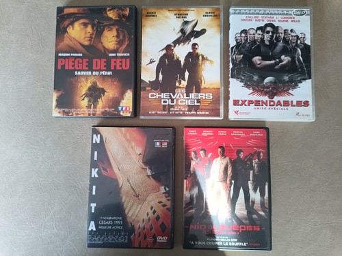 Lot dvd action nikita - lot, 5