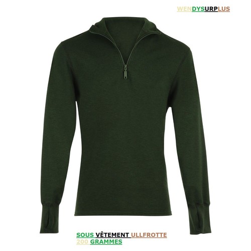 Chemise ullfrotte woolpower - chemise, f1