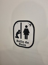 Panneau de porte de salle de