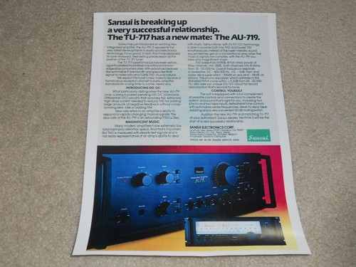 Sansui 1978 717 tuner - sansui,