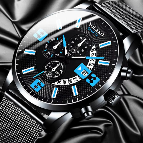 Men fashion quartz watch - watch, –