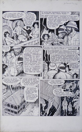 Planche originale dessin - , de