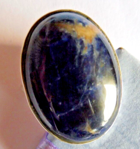 Bague pietersite bleu 26 x - en, bleu-