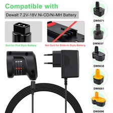 4Ah Batterie/Chargeur Pour dewalt 9,6V DE9061 DE9036 DW9061 DW9036 DW926 DW955