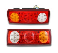 Paire 12V 27 SMD LED Arrière Multi Fonction Lampes Feux Stop Clignotant Remorque