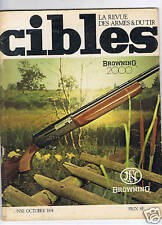 CIBLES N°61  ARMES TIR CHASSE