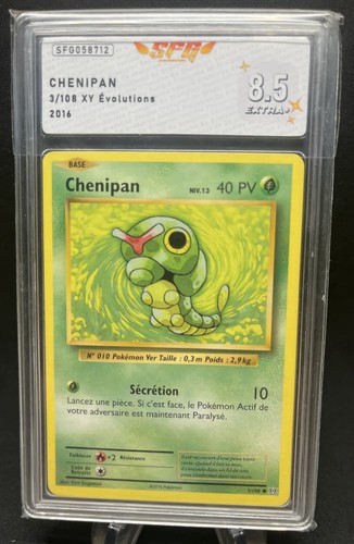 Cartes pokémon chenipan - cartes,