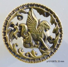 Superbe  Gros Bouton 33 mm 