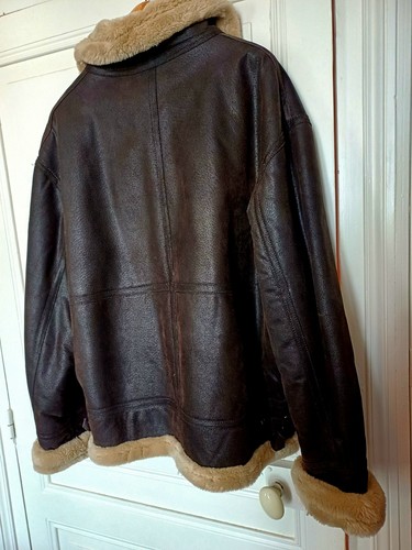Blouson cuir aviateur - cuir,