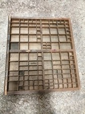 O6- tiroir casier lettres imprimerie imprimeur Typographie collection 