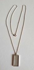 Tiffany & Co. Mesh vintage 24" 925 sterling silver necklace.