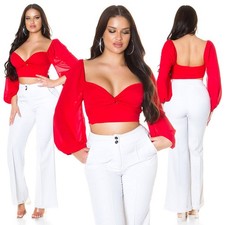 Koucla Blusa Courte Sexy